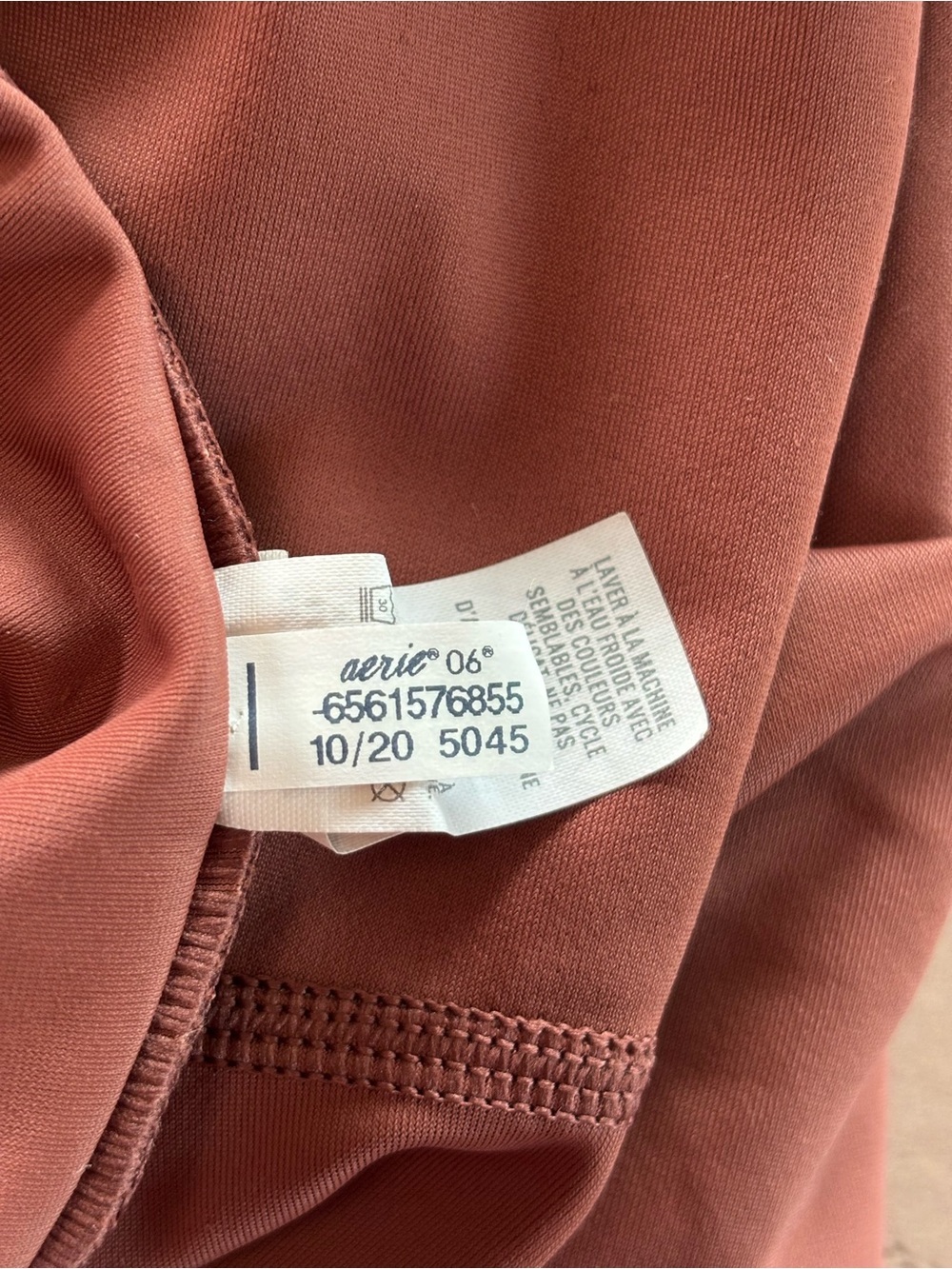 aerie Women's Joggers in Mauve - Picture 4 of 4